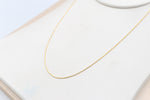 9ct Gold Italian Wheatsheaf Chain 45cms