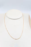 9ct Gold Italian Box Chain 45cms