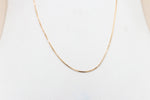 9ct Gold Italian Box Chain 45cms