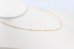 9ct Gold Italian Box Chain 45cms