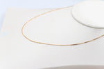 9ct Gold Italian Box Chain 45cms