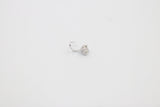 9ct White Gold Genuine Diamond Nose Stud