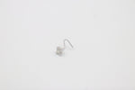 9ct White Gold Genuine Diamond Nose Stud