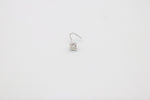 9ct White Gold Genuine Diamond Nose Stud