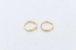 9ct Gold Wide Plain Polished square Hoop Earrings