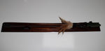 New Zealand Wood and Greenstone Taiaha with base WSSJ20T