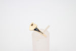 9ct Gold Girls Signet Ring with Citrine