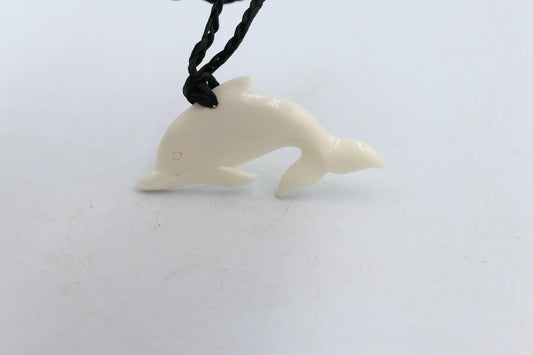 Bone Dolphin Pendant - BCCM018