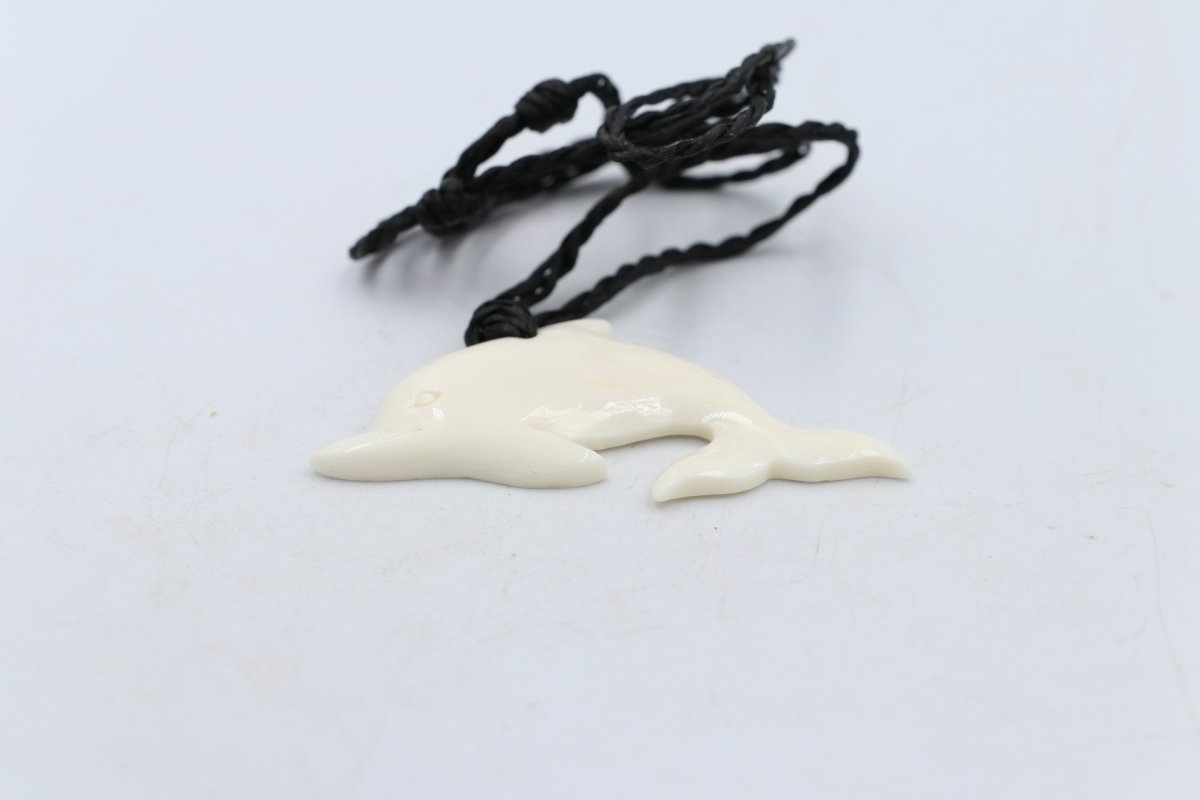 Bone Dolphin Pendant - BCCM018
