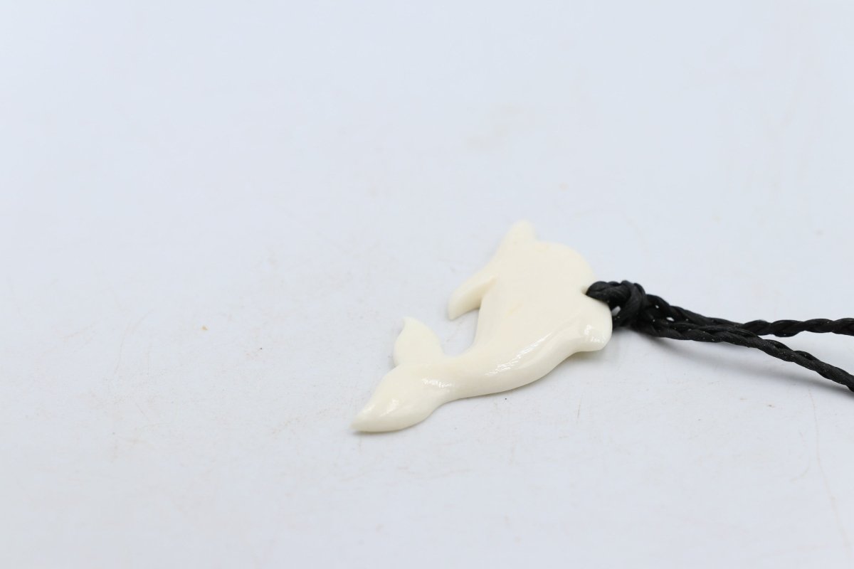 Bone Dolphin Pendant - BCCM018