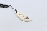 Bone Double Twist Pendant - BC002