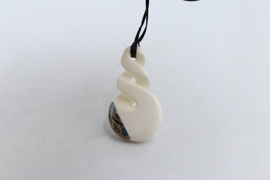 Bone Dolphin Pendant - BC014