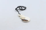 Bone Double Twist Pendant - BC002