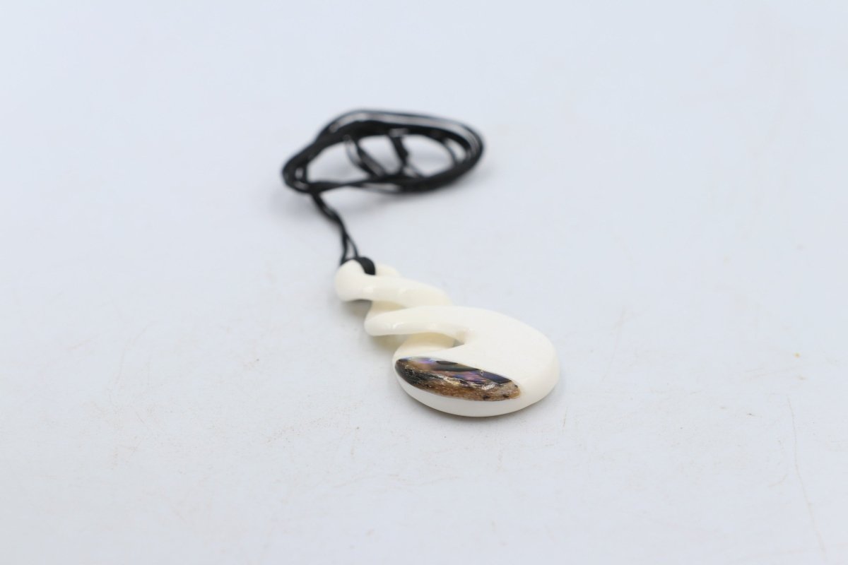 Bone Dolphin Pendant - BC014