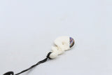 Bone Double Twist Pendant - BC002