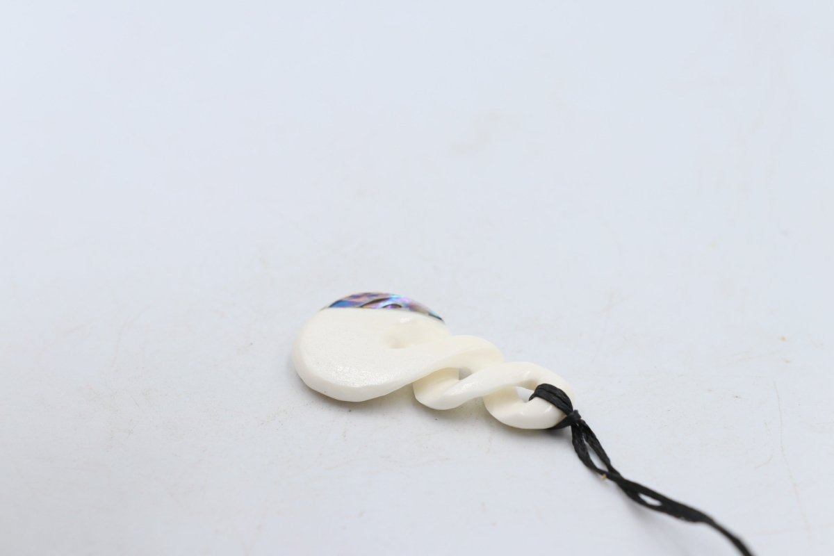 Bone Dolphin Pendant - BC014