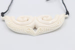 Bone Koru pendent