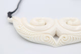 Bone Koru pendent
