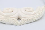 Bone Koru pendent
