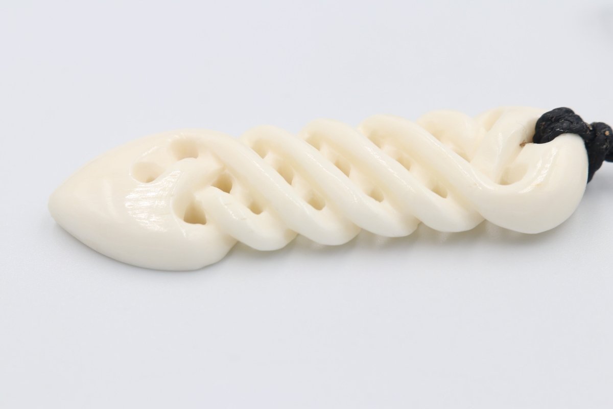 Bone Twist Pendent