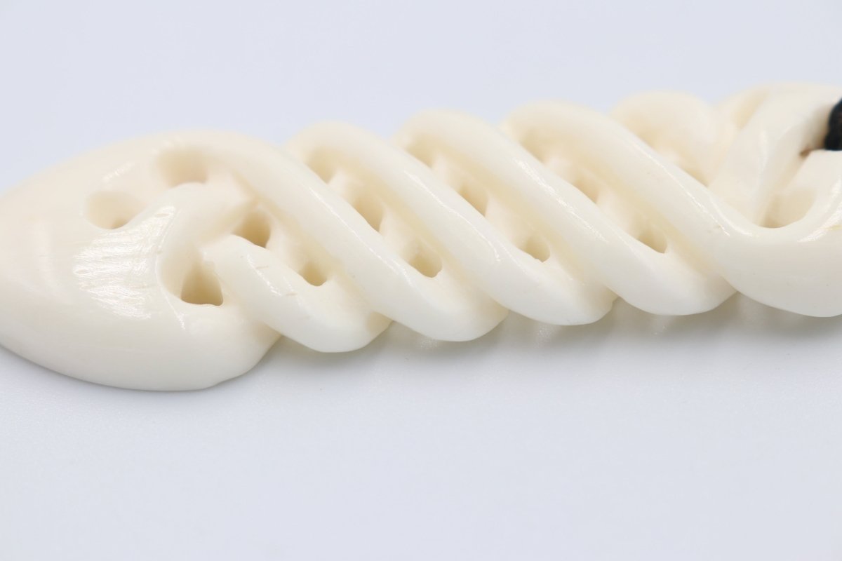 Bone Twist Pendent