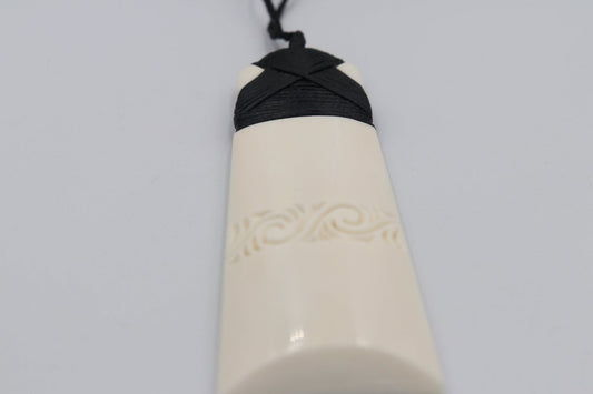 Bone Toki with Engraving