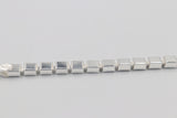 Sterling Silver Cube Link Bracelet