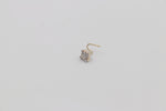 9ct Gold Genuine Diamond Nose Stud  0.16 Diamond