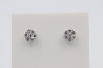 10K Gold Diamond Studs TDW 1.00ct