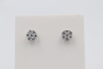 10K Gold Diamond Studs TDW 1.00ct