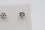 10K Gold Diamond Studs TDW 1.00ct