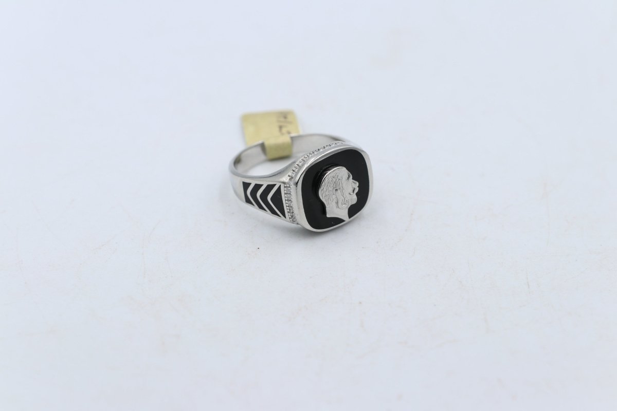 Stg Silver Men Ring