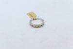 Stg Silver Multi color CZ ring