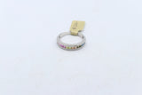 Stg Silver Multi color CZ ring