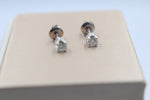 14K Gold Diamond Studs TDW 0.25 ct