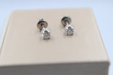 14K Gold Diamond Studs TDW 0.25 ct