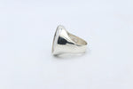 Stg Silver Heavy New Zealand Shilling Coin Ring