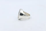 Stg Silver Heavy New Zealand Shilling Coin Ring