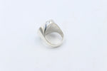 Stg Silver Heavy New Zealand Shilling Coin Ring