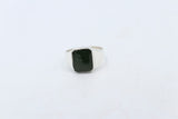 Stg Silver Ring with New Zealand Onyx 76ALX