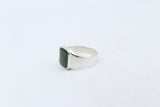 Stg Silver Ring with New Zealand Onyx 76ALX