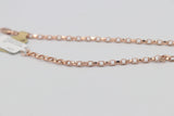 9ct Rose Gold Belcher Link Anklet