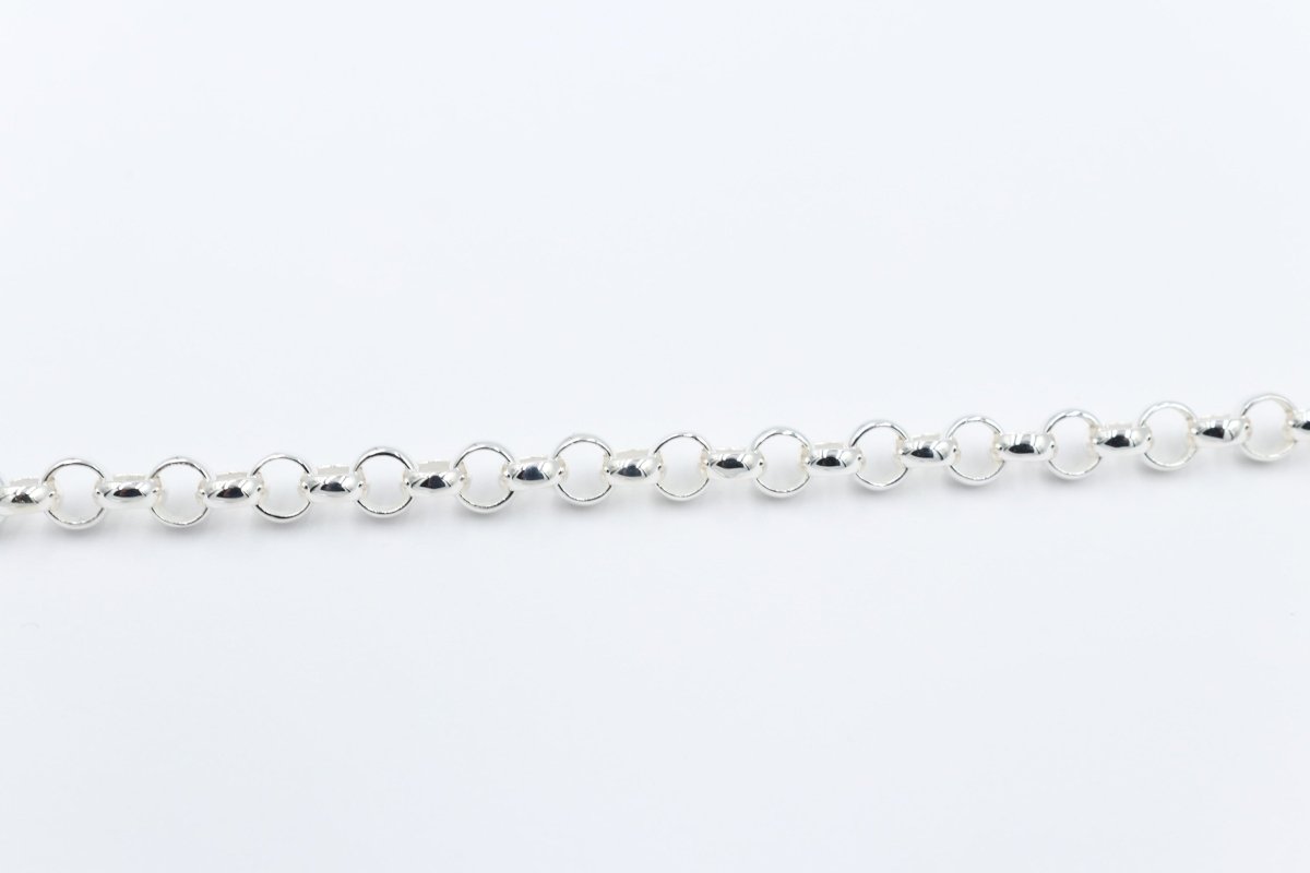 Stg Silver Handmade belcher Bracelet