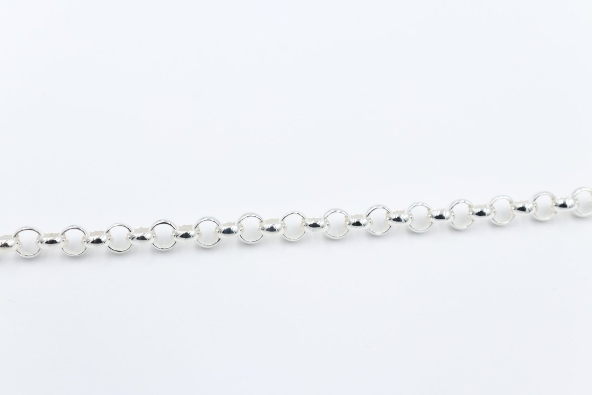 Stg Silver Handmade belcher Bracelet