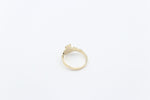 9ct Gold Diamond set Cladder Ring
