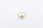 9ct Gold Diamond set Cladder Ring