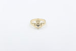 9ct Gold Diamond set Cladder Ring