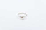 Stg Silver Girls Signet Ring