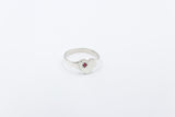 Stg Silver Girls Signet Ring