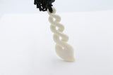 Bone Quad Twist Pendant